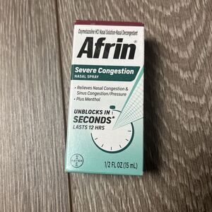 Afrin Severe‎ Congestion Nasal Spray - 0.5oz